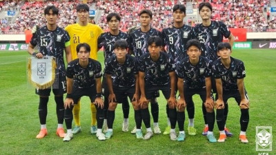 U-19 이창원호, 중국에 0-2 패…친선대회 1승1무1패 마무리