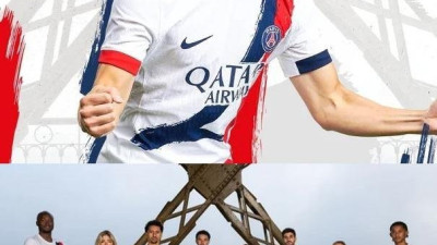 PSG, 2024~2025 새 유니폼 공지...이강인 홍보 효과 볼까