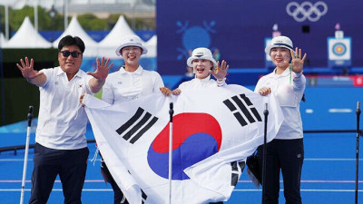 한국 女 양궁, 중국 꺾고 '올림픽 10연패' 달성