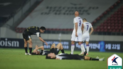 ‘연패는 피했다’ 안양, 성남과 1-1 무승부로 2위 전남과 4점차…서울 이랜드는 수원 2-0 꺾고 3위 도약(종합)