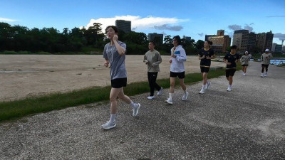 짐 풀자마자 ‘전력질주’…현대건설, 7년 만의 일본 전지훈련 돌입