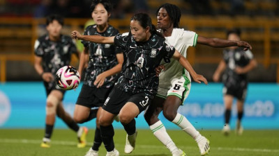 여 U-20축구, 월드컵 첫판서 나이지리아에 0-1 석패