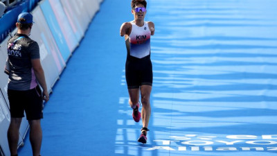 ‘두 팔 없어도’ 김황태는 ‘철인’이다…트라이애슬론 완주 성공! 센강 수영, 전혀 문제 없었다 [파리2024]