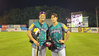 삼성 이창용&김성경, MLB 드래프트 리그 마무리 “좋은 기회”