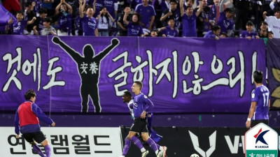 퇴장 ‘악재’도 이겨냈다…선두 안양, 안산 2-1로 꺾고 2위 서울 이랜드와 승점 9점 차