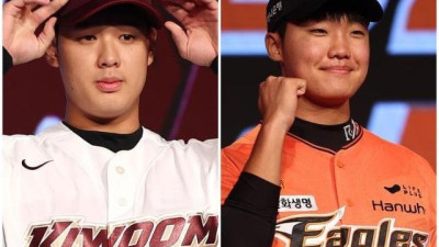 2025 KBO 드래프트 신인 계약 완료…정현우·정우주 5억, 10순위 김영우 2억에 도장 '쾅'