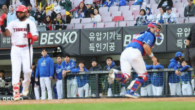 [KS1] 삼성에겐 야속하기 만한 하늘…결국 1차전 내줬다