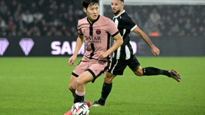 ‘축구천재’ 이강인, PSG 첫 멀티골 폭발