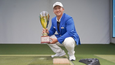 ‘하이브리드 챔피언’ 김홍택 골프존 GTOUR 통산 14승 입맞춤…대상포인트 1위 질주