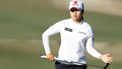 안나린·최혜진, LPGA투어 시즌 최종전 2R서 공동 2위…‘우승 상금 56억’ 정조준