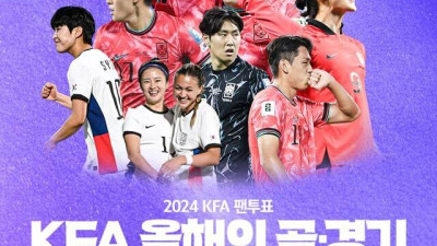 이강인 골? 손흥민 골?...2024 한국축구 최고의 골 선정 KFA 팬투표 시작