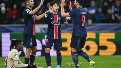 '이강인 풀타임' PSG, 잘츠부르크 3-0 제압...UCL 반등 '2승'