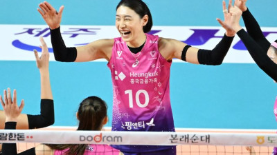 여전히 전성기... 실력도, 인기도 압도적 황제 김연경