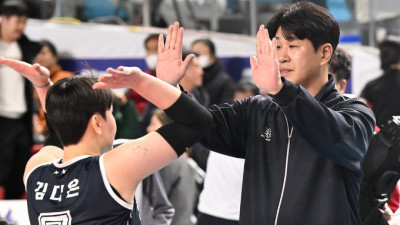 도로공사 김종민 감독 “타나차 달라진 비결은 멘탈적 측면이 커...오늘 IBK전 이기기 위해선 니콜로바 분전이 필요해”