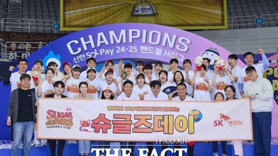 SK슈가글라이더즈, 2024-2025 H리그 여자부 2년 연속 통합 우승