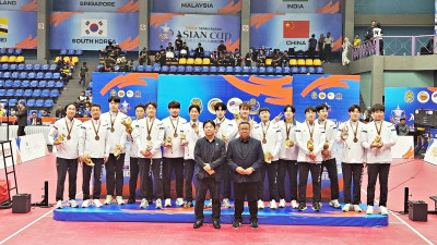 한국 세팍타크로 대표팀, 아시안컵 동메달 2개 획득 “세대교체 가능성·국제 경쟁력 확인”