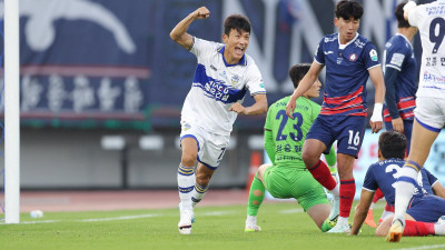 ‘1골 1도움’ 한교원, ‘K리그2 15라운드 MVP… 충남아산은 베스트 팀에도 선정