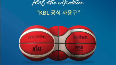 ‘14시즌 연속 동행’ KBL, 몰텐과 공식 사용구 계약 연장