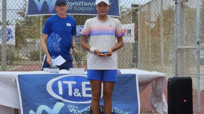 테니스 유망주 임예린, 압도적인 기량으로 ITF J30 사이판 단·복식 석권