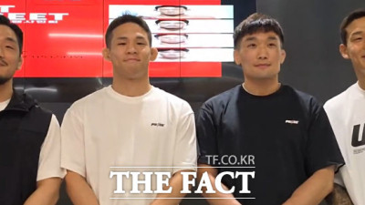 무용수 아내 말 듣고 KO 늘었다? UFC 신예 4총사 간담회 [현장FACT]