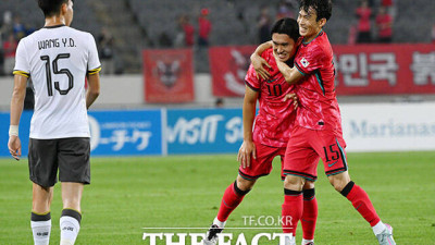 [동아시안컵] 이동경~주민규~김주성 릴레이골!!!...한국 3-0 중국, 더 깊어진 '공한증'