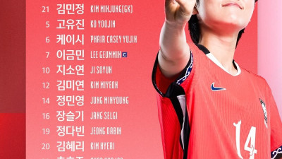 승리하면 무조건 우승! 신상우호, 지소연·정다빈·케이시 유진 페어 총 출격… 변수는 수중전?