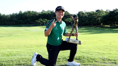 ‘불굴의 의지’ 박성국, 첫 우승까지 11년, 2번째 우승까지 7년… KPGA 골프존오픈 정상