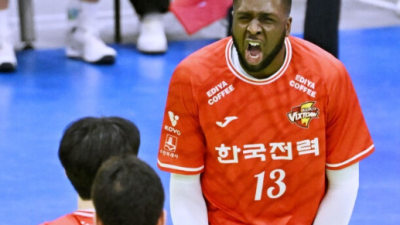 '이런 반전이' 202cm 캐나다 특급, 왜 득점왕 욕심 없나…한국전력이 전부다 집처럼 느껴져, 우승할 수 있다