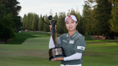김효주, LPGA 파운더스컵 제패 통산 8승…톱10 한국 선수 4명(종합)