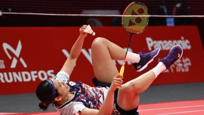 '이럴 수가' 안세영 크게 무너졌다…日 야마구치 맞대결 1게임 14-21로 내줘