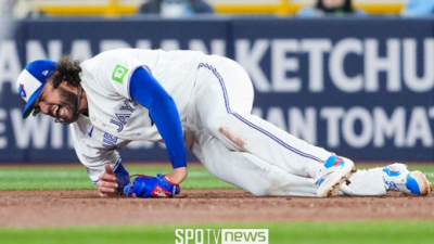 억울한 폰세, 다치고 싶어 다쳤나… 1경기에 1000만 달러 날려 비판, 가슴에 비수 꽂힌다