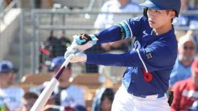 '와 이래도 안부를래?' 김혜성, 트리플A 5타수 5안타 대폭발→로버츠 감독 향한 무력 시위