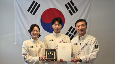 이재명 대통령, 최가온 황대헌에게 축전 정부 전폭지원 약속