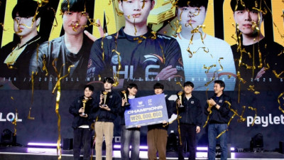 SOOP이 개최한 '2025 SLL 윈터', 클리드의 우정클로바 우승