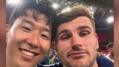 쏘니는 정말 좋은 친구, 다시 만나 행복해...토트넘 '최악의 공격수'