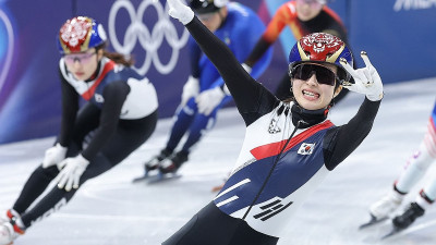 [올림픽] '쇼트트랙 2관왕' 김길리, 대한민국 선수단 MVP 선정