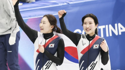 신구 여제' 최민정·김길리, 1500m 나란히 결승행! 韓 쇼트트랙 '개인전 첫 금