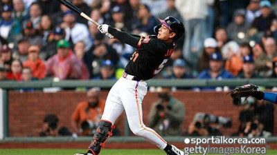 역시 오타니는 무리인가? '야마모토 격파' 이정후, 올해 첫 맞대결서 삼진…100마일 강속구에 헛스윙