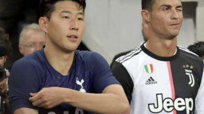 ‘韓 축구 빨간불’ 손흥민 앞에 ‘축구의 신’ 2명 등장→우승길 먹구름 예보 “호날두, 메시 활약 중인 MLS 입성 관심”