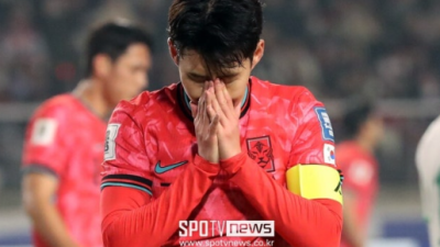 저희가 책임감 느껴 손흥민 자책 속 '흥행 참패' 막을 수 있을까...또다시 매진 실패→20%가량 빈 좌석