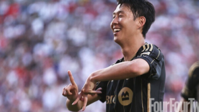 '손흥민 혈 뚫렸다' 11경기 만 득점포 재가동…LAFC, 크루스 아술에 2-0 리드 (전반 종료)