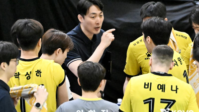 프로배구 준PO 진출 KB손보 하현용 초반 집중력이 승리 원인