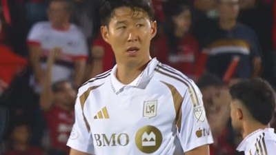 '손흥민 굳은 표정' LAFC 4분 만에 충격 실점…