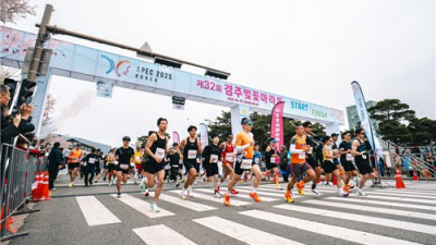 관광공사, 경주벚꽃마라톤 외국인 551명 유치…해외 참가 50%↑