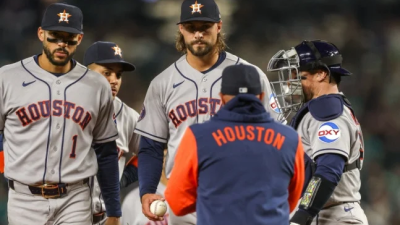 좀처럼 안 풀리는 와이스, 또 눈물…SEA전 2.1이닝 2실점