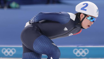 빙속 장거리 간판 정재원, 매스스타트 결선 진출