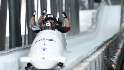 목표는 3위 韓 김진수 팀, 봅슬레이 4인승 1·2차 시기 8위